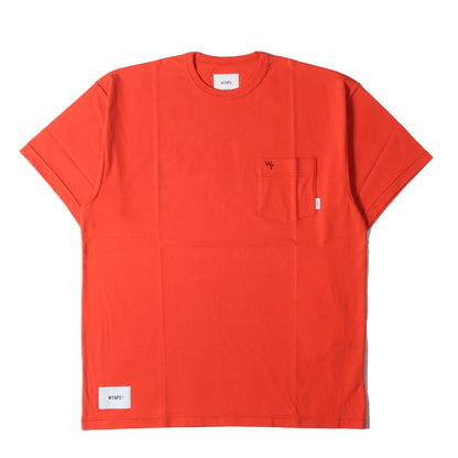 23SS ワンポイント刺繍 ポケット Tシャツ(SAC 01 / SS / CTPL. LEAGUE)