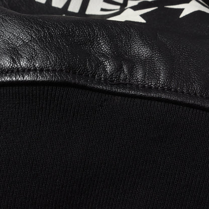 純正カスタム ゴートスキンレザー MA-1 フライトジャケット(MILITARY JKT GOAT MA-1 UNITED STATE)