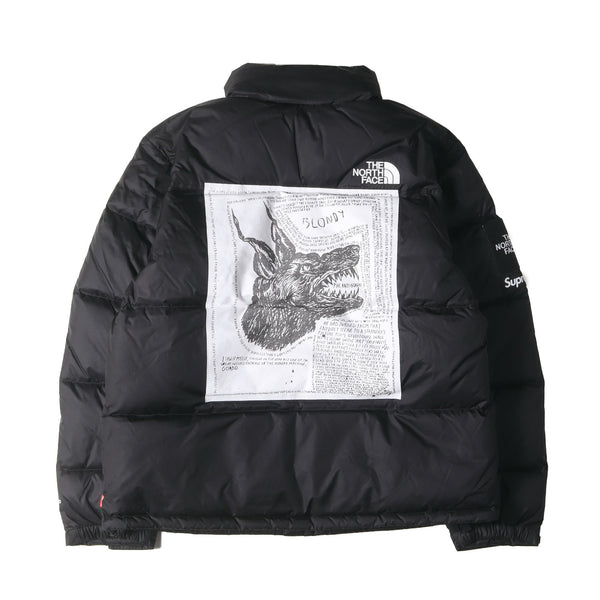 SUPREME THE NORTH FACE 24Aw ヌプシ ダウンジャケット Supreme (シュプリーム) 24AW ×THE NORTH FACE パッチ付き ヌプシ