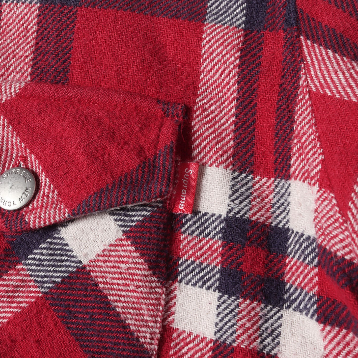 裏地キルティング アーチロゴ チェック フランネルシャツ(Quilted Arc Logo Flannel Shirt)