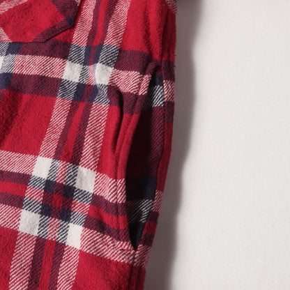 裏地キルティング アーチロゴ チェック フランネルシャツ(Quilted Arc Logo Flannel Shirt)