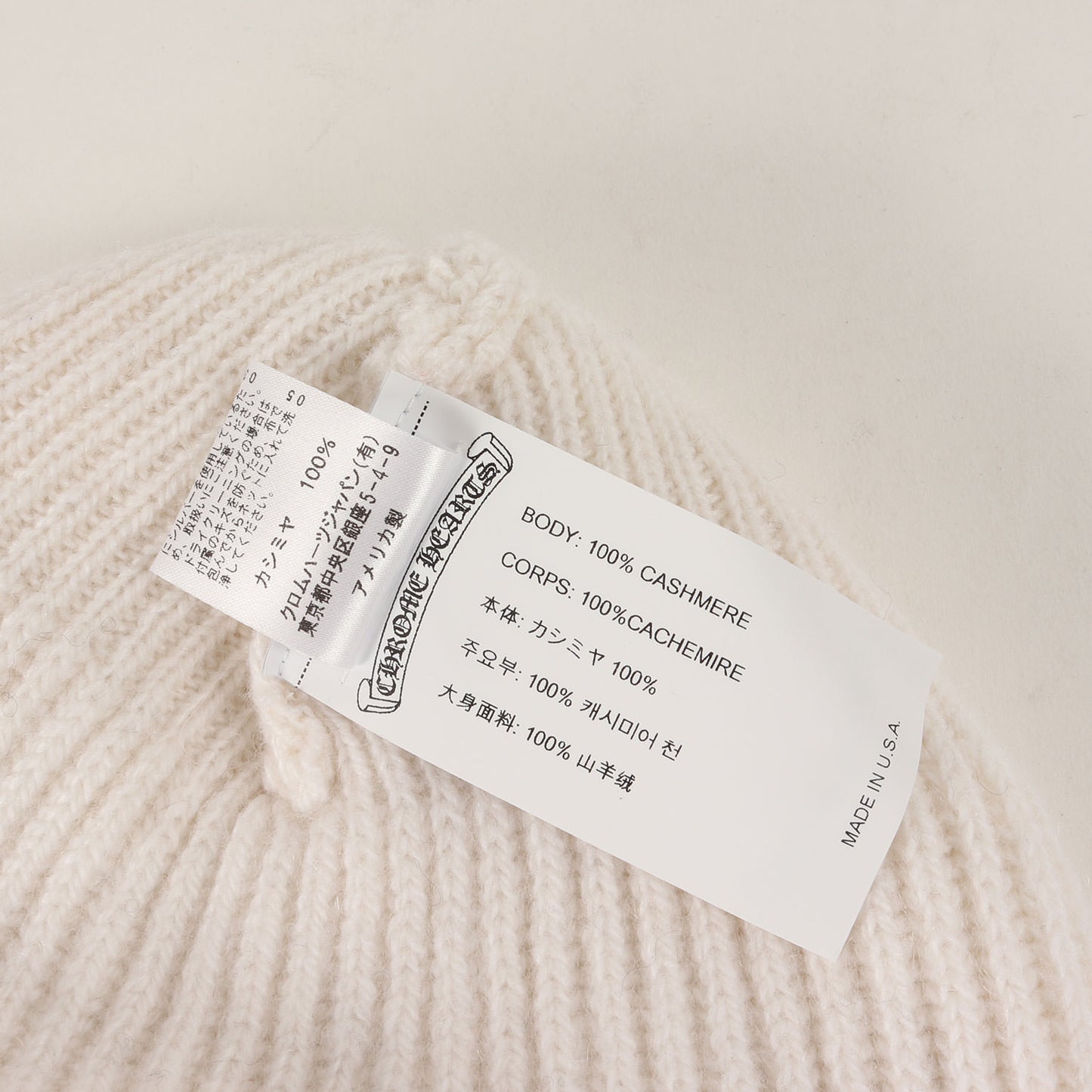 24年モデル ビッグダディ スターボタン カシミヤ ニットビーニー(BIG DADDY CASHMERE BEANIE)