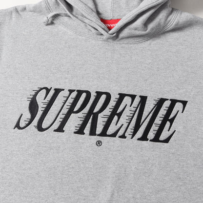 20SS クロスオーバーロゴ 刺繍 スウェット パーカー(Crossover Hooded Sweatshirt)