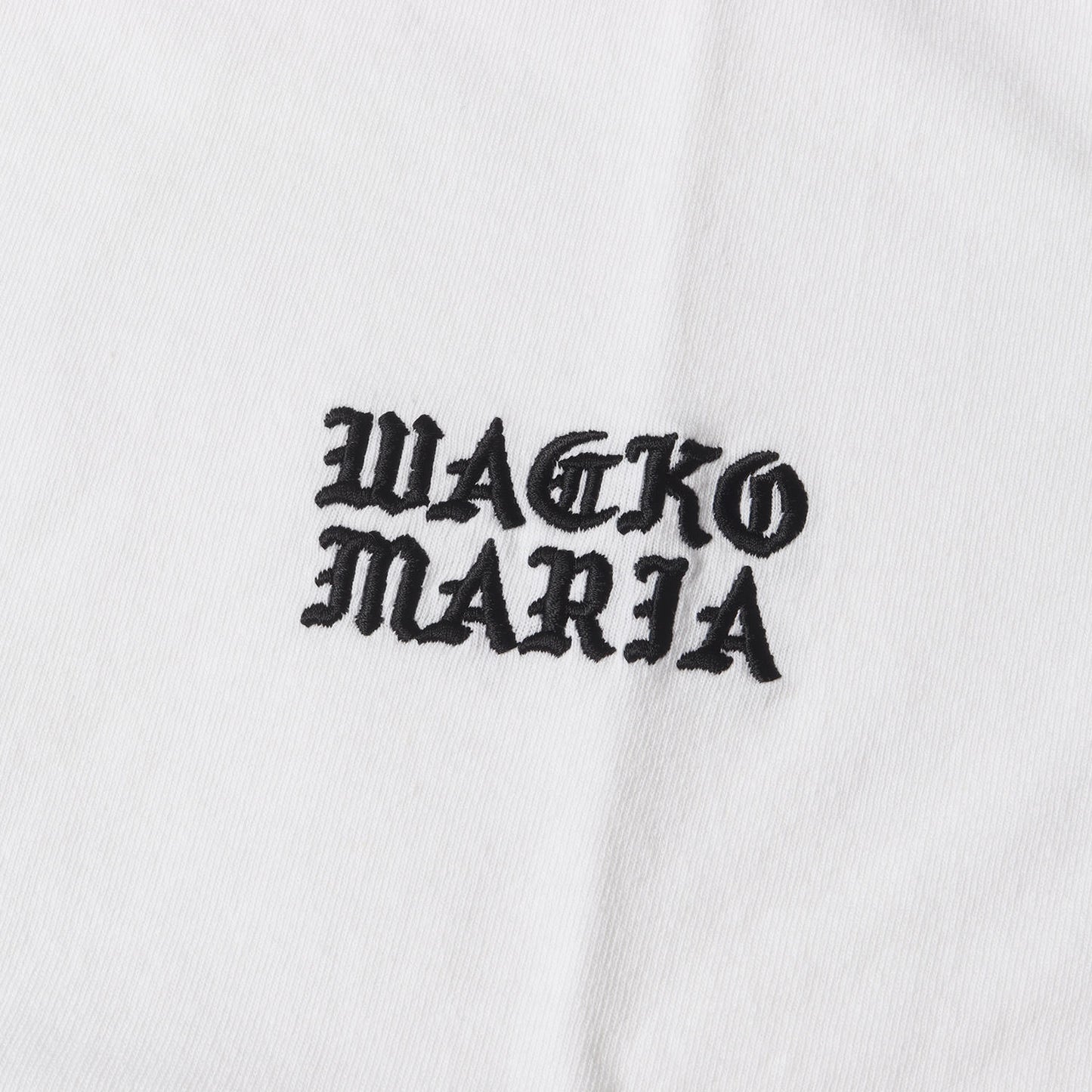 24SS ブランドロゴ刺繍 ヘビーウェイト Tシャツ(WASHED HEAVY WEIGHT CREW NECK T-SHIRT)