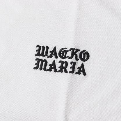 24SS ブランドロゴ刺繍 ヘビーウェイト Tシャツ(WASHED HEAVY WEIGHT CREW NECK T-SHIRT)