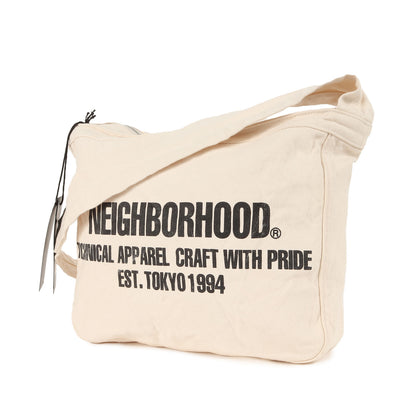 NEIGHBORHOOD (ネイバーフッド) 23AW キャンバス ニュースペーパー 