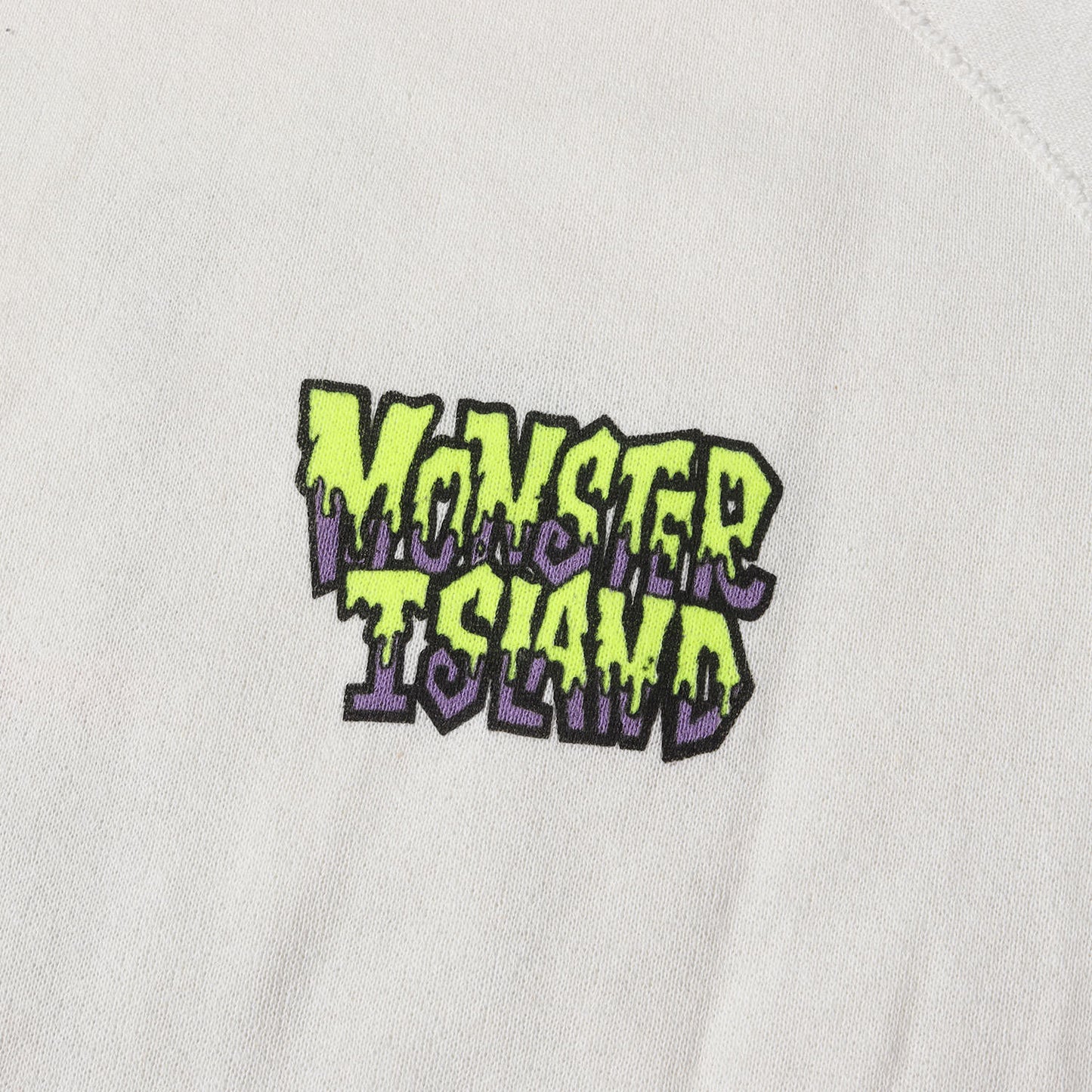80s MONSTER ISLAND グラフィック プリント スウェット(デッドストック / USA製)