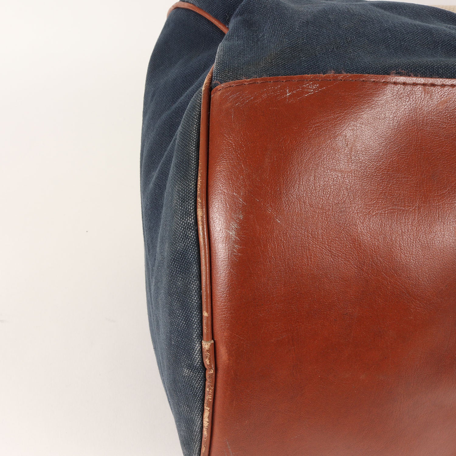 L.L.Bean (エルエルビーン) 80s レザーコンビ キャンバス ボストン