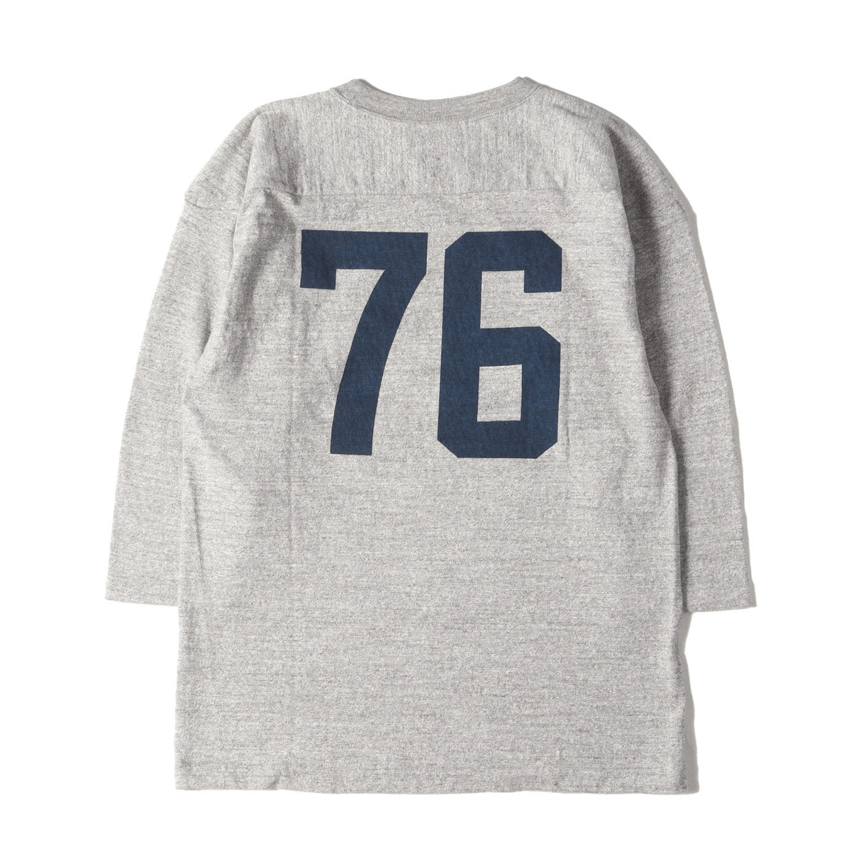 23AW 染み込みプリント 7分袖 フットボール Tシャツ(Lot 4063 TIOGA HIGH)