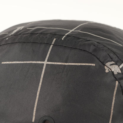 ×LACOSTE L!VE グリッド ナイロン キャンプキャップ(Grid Nylon Camp Cap)