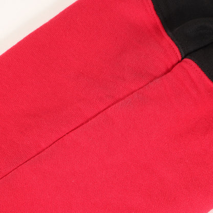 2トーンカラー フルジップ スウェット パーカー