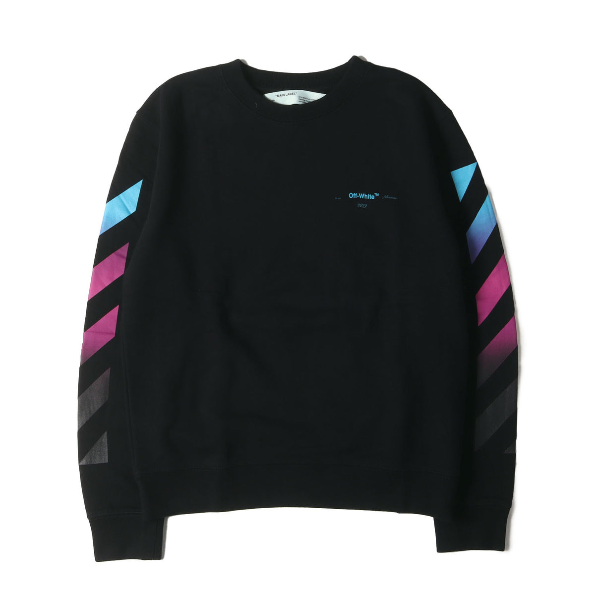OFF-WHITE (オフホワイト) グラデーション アロー スウェット(DIAG 