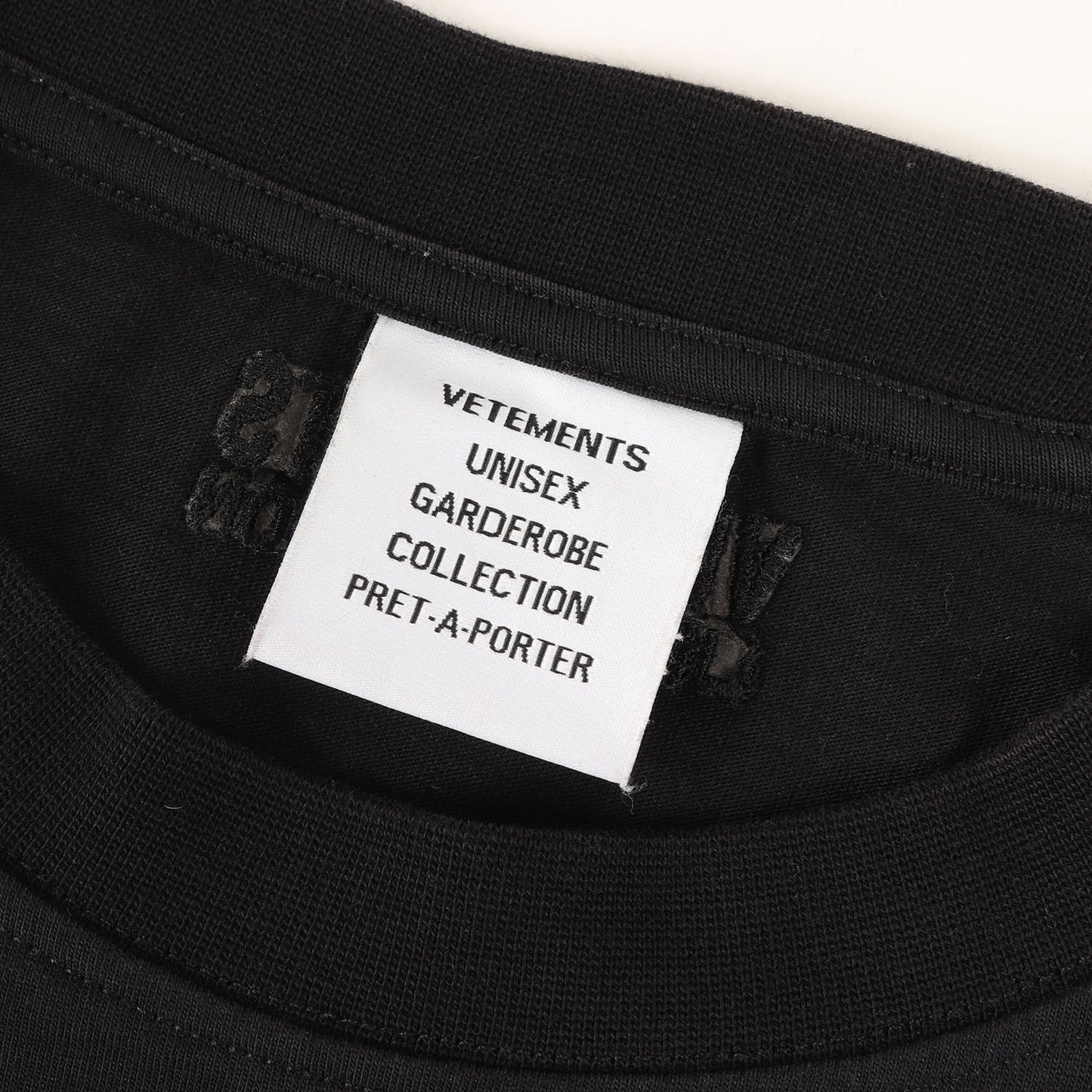 20SS ロゴラベル オーバーサイズ Tシャツ(Logo Label T-Shirt)