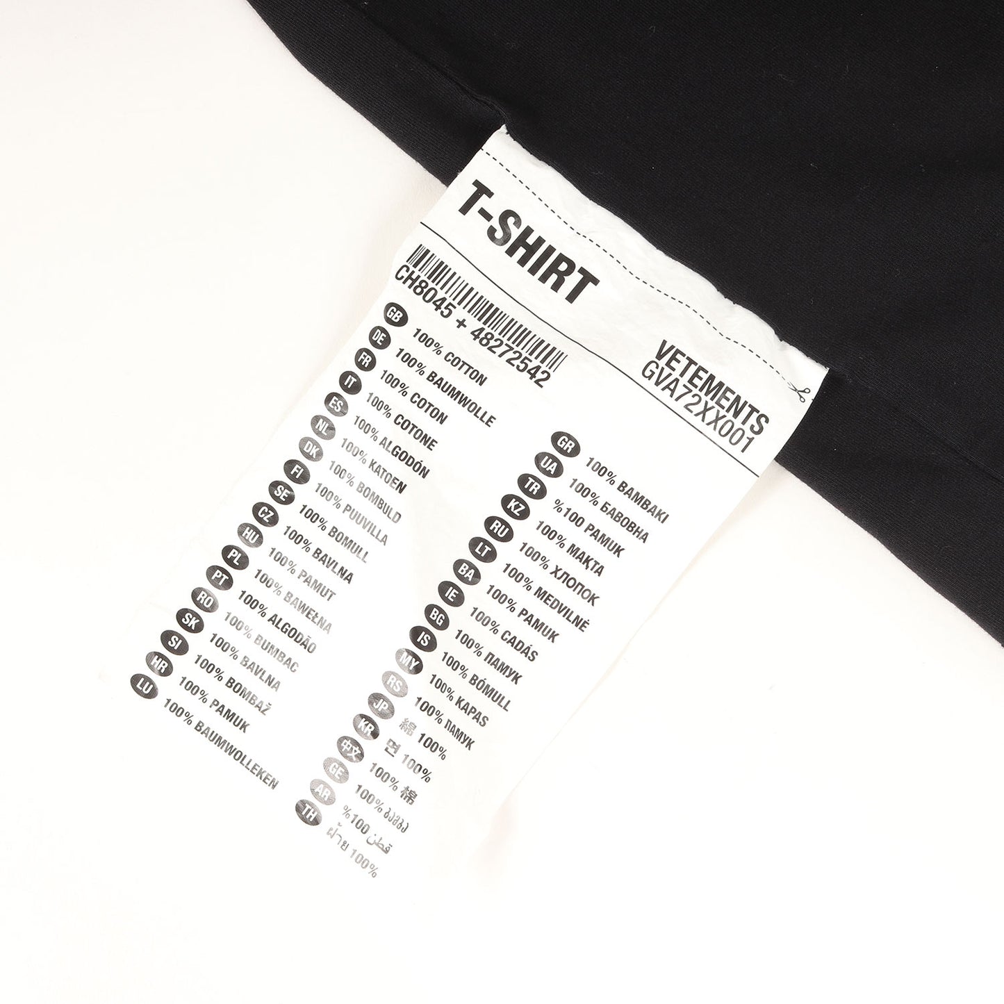 20SS ロゴラベル オーバーサイズ Tシャツ(Logo Label T-Shirt)