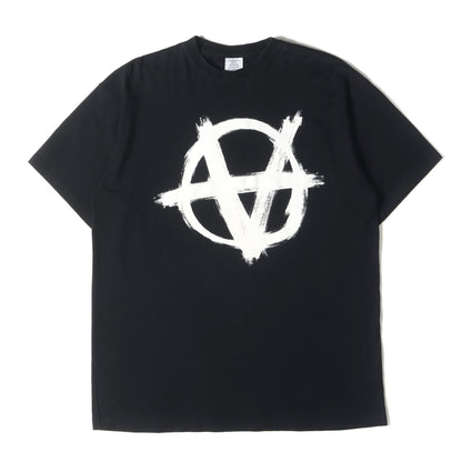 21SS アナーキーロゴ オーバーサイズ Tシャツ(Anarchy Gothic Logo T-Shirt)