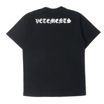 21SS アナーキーロゴ オーバーサイズ Tシャツ(Anarchy Gothic Logo T-Shirt)