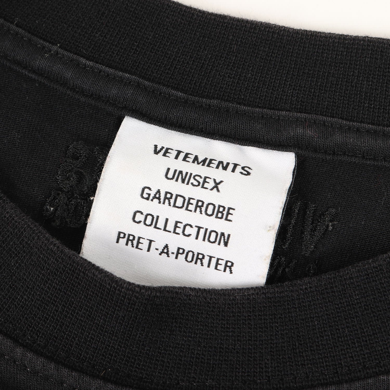 VETEMENTS (ヴェトモン) 21SS アナーキーロゴ オーバーサイズ Tシャツ