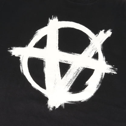 21SS アナーキーロゴ オーバーサイズ Tシャツ(Anarchy Gothic Logo T-Shirt)