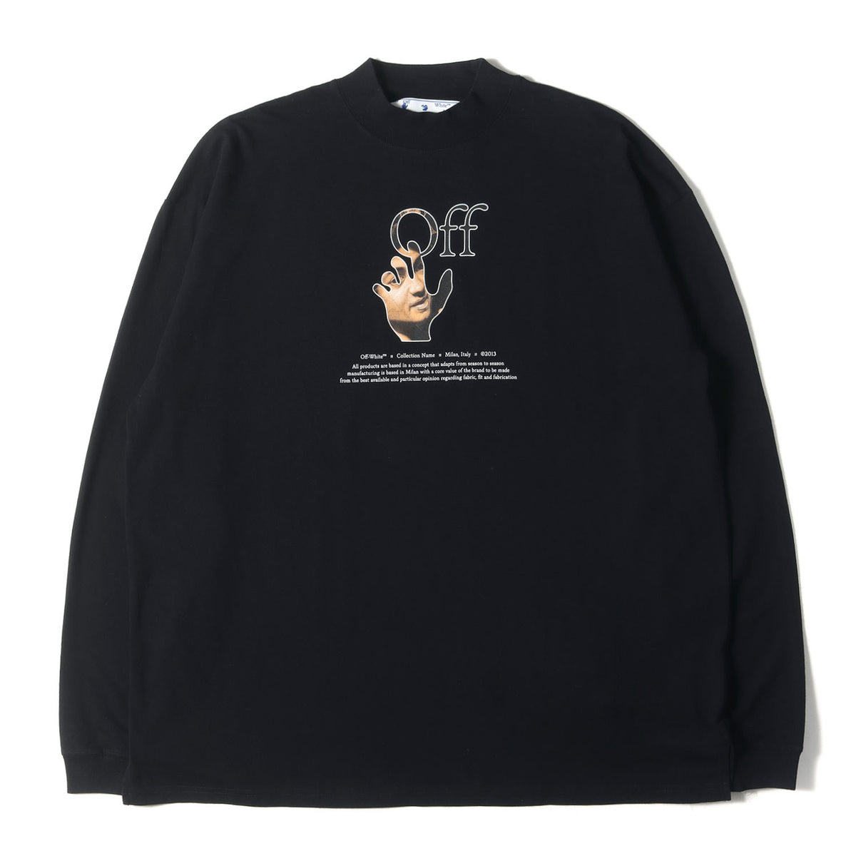 OFF-WHITE (オフホワイト) 21AW オーバーサイズ モックネック ロング 