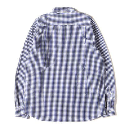 サイドテープライン ギンガムチェック ボタンダウンシャツ(GINGHAM CHECK TAPE LINE B.D SHIRT)