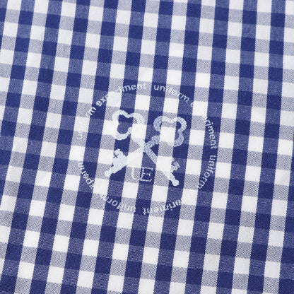 サイドテープライン ギンガムチェック ボタンダウンシャツ(GINGHAM CHECK TAPE LINE B.D SHIRT)