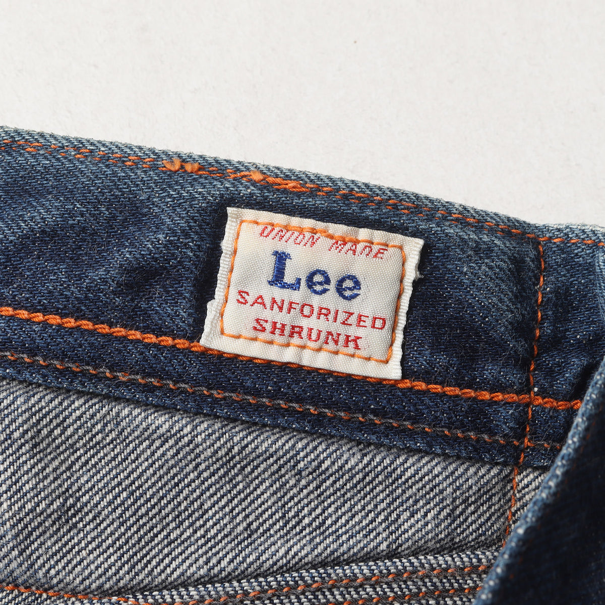 Lee (リー) 00s 1930年代復刻 101B シンチバック付き デニムパンツ 
