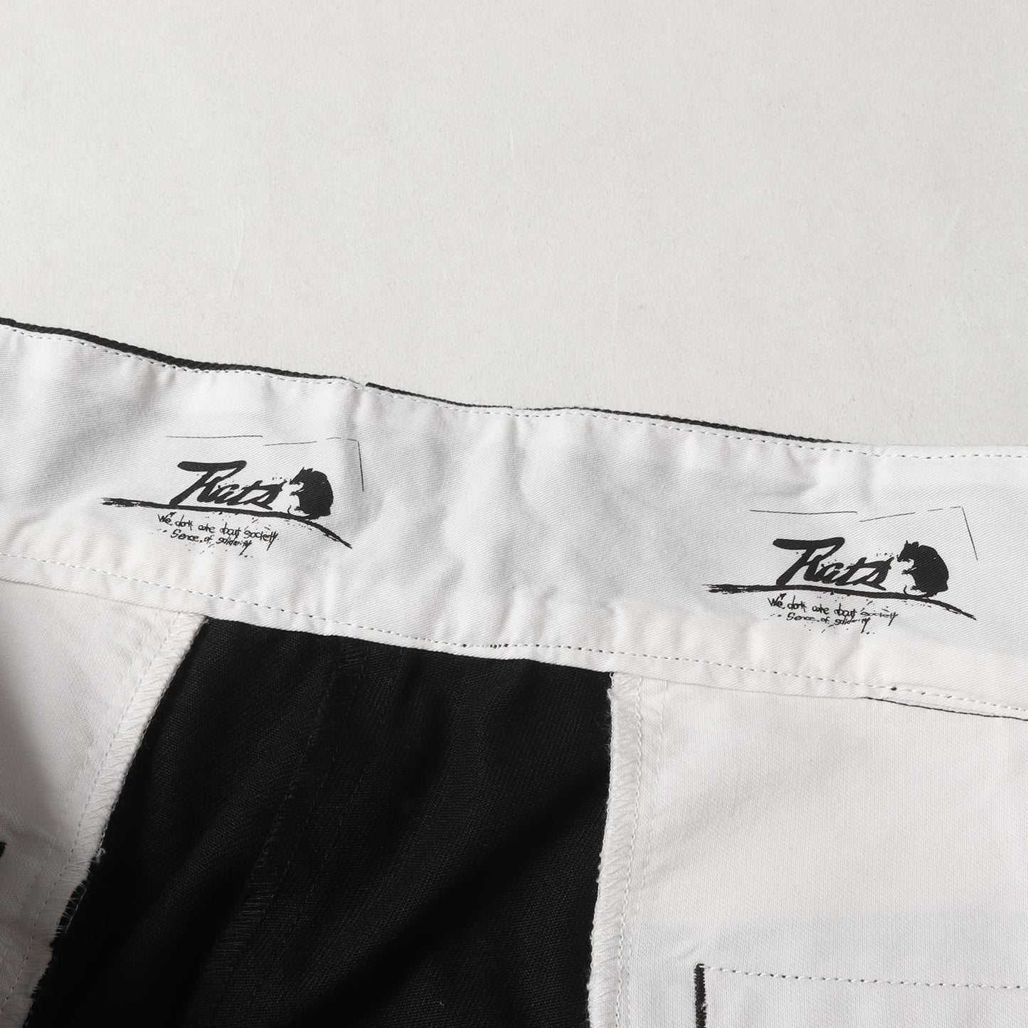 24SS WAY OF LIFEロゴ T/Cツイル ワークパンツ(T/C WORK PANTS PRINT)