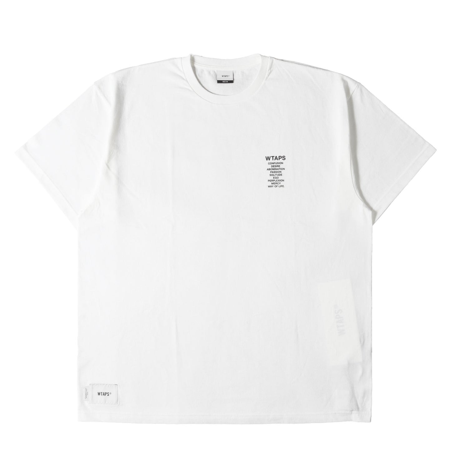 24SS ブランドロゴ Tシャツ(INGREDIENTS / SPEC / SS / COTTON)