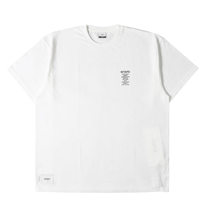 24SS ブランドロゴ Tシャツ(INGREDIENTS / SPEC / SS / COTTON)