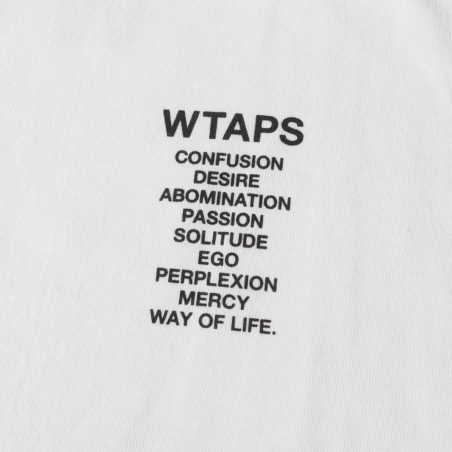 24SS ブランドロゴ Tシャツ(INGREDIENTS / SPEC / SS / COTTON)