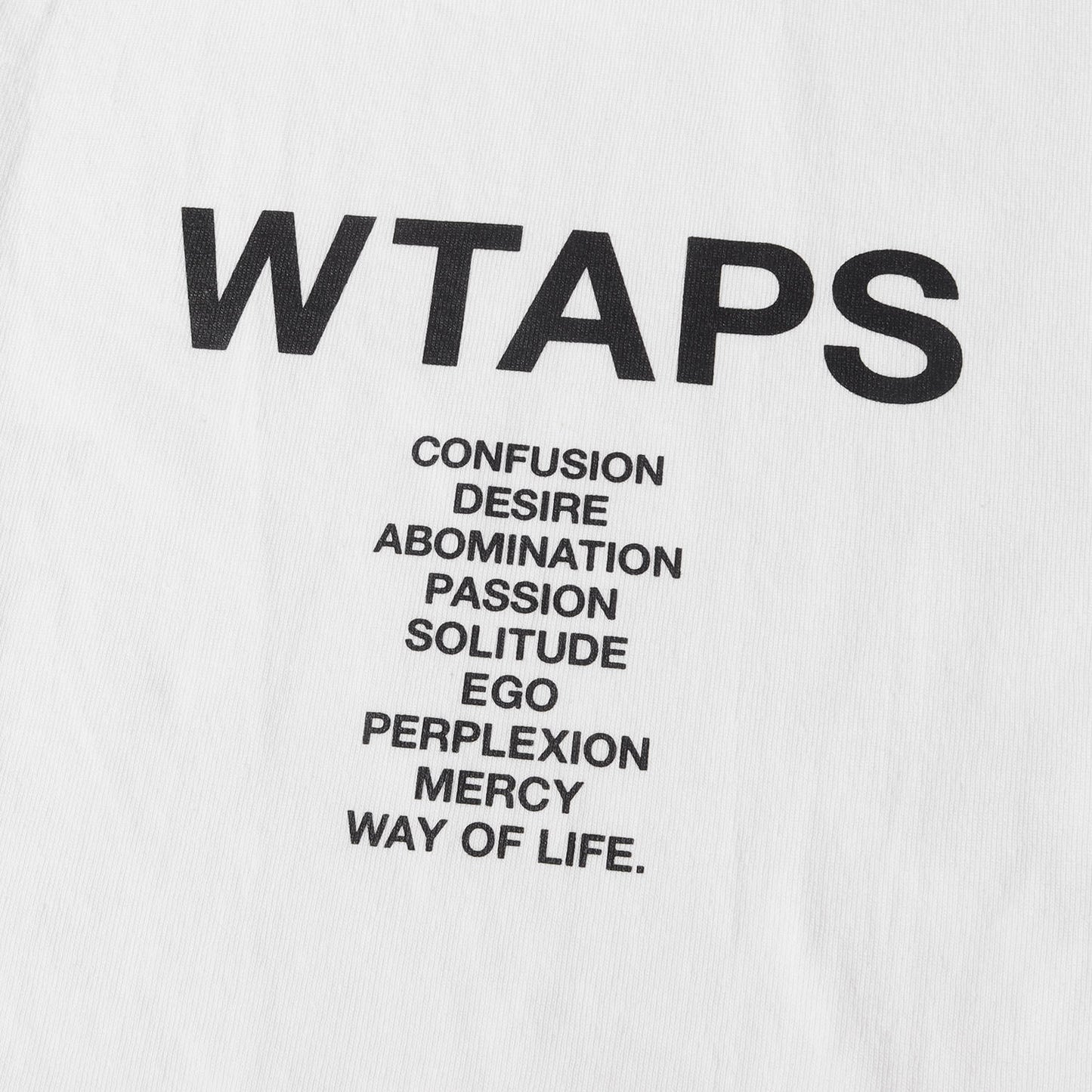 24SS ブランドロゴ Tシャツ(INGREDIENTS / SPEC / SS / COTTON)