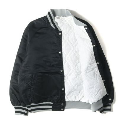 ボルネオスカル ナイロンサテン スタジャン / リブジャケット(T-NYLON RIB JKT)