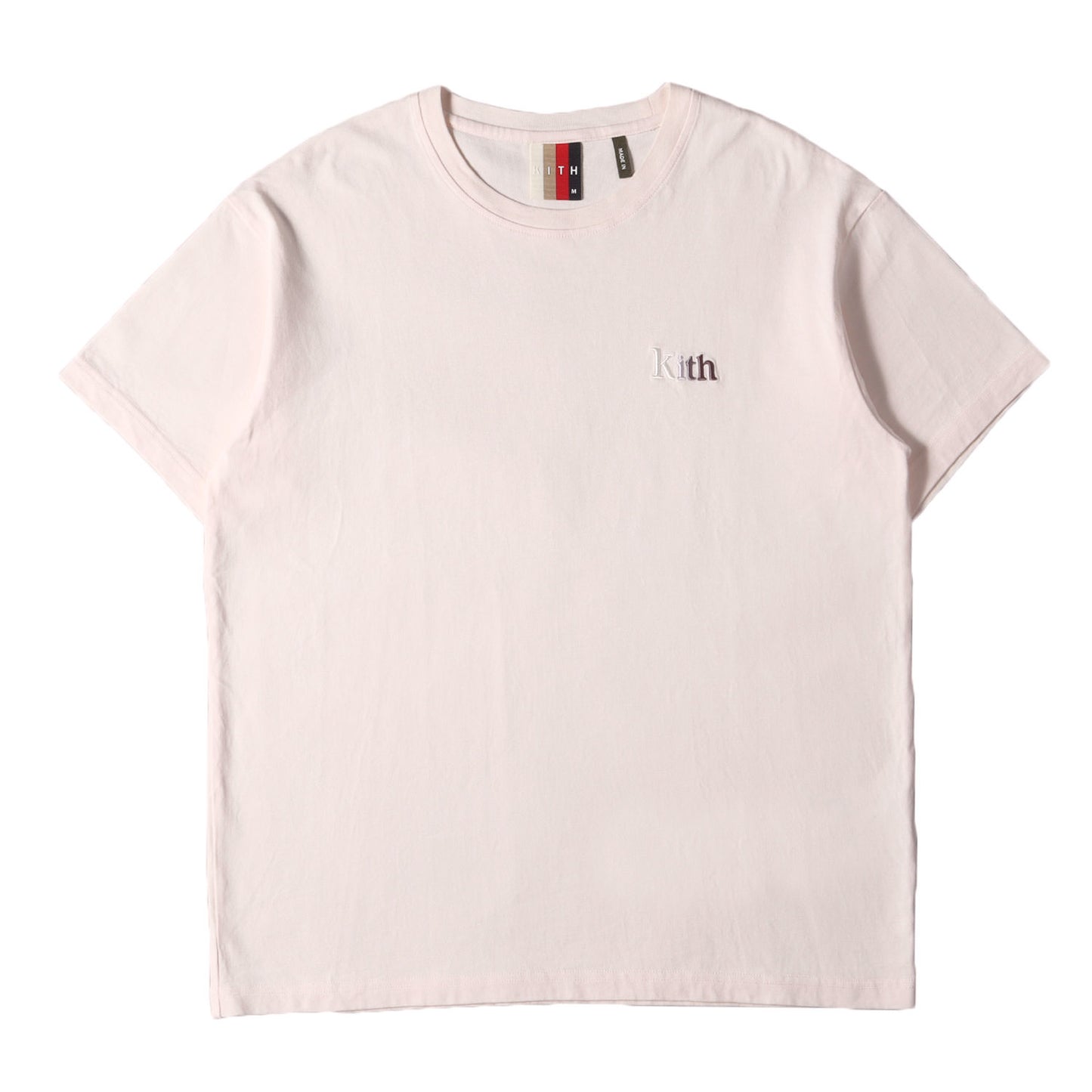 20SS ブランドロゴ刺繍 クルーネック Tシャツ