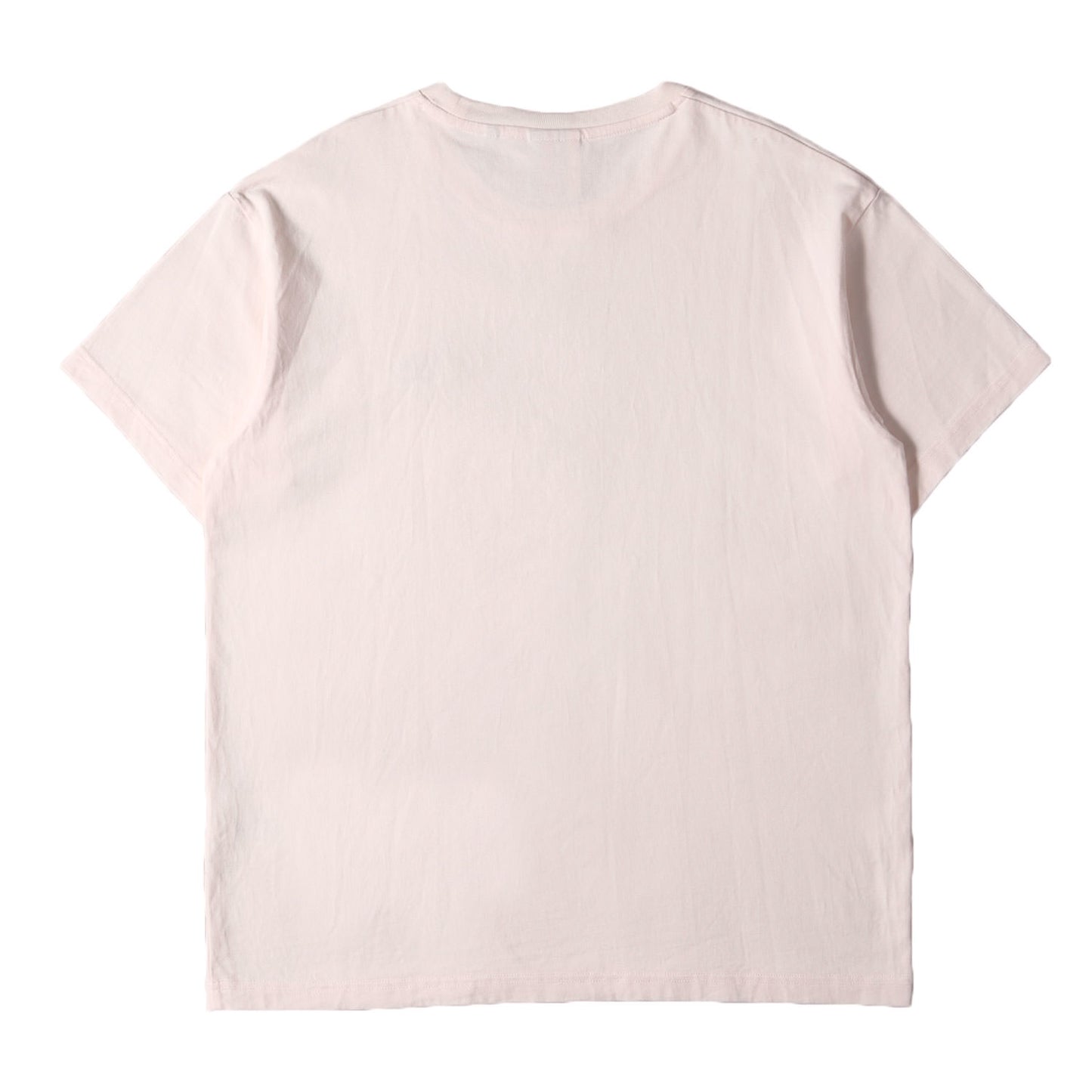 20SS ブランドロゴ刺繍 クルーネック Tシャツ