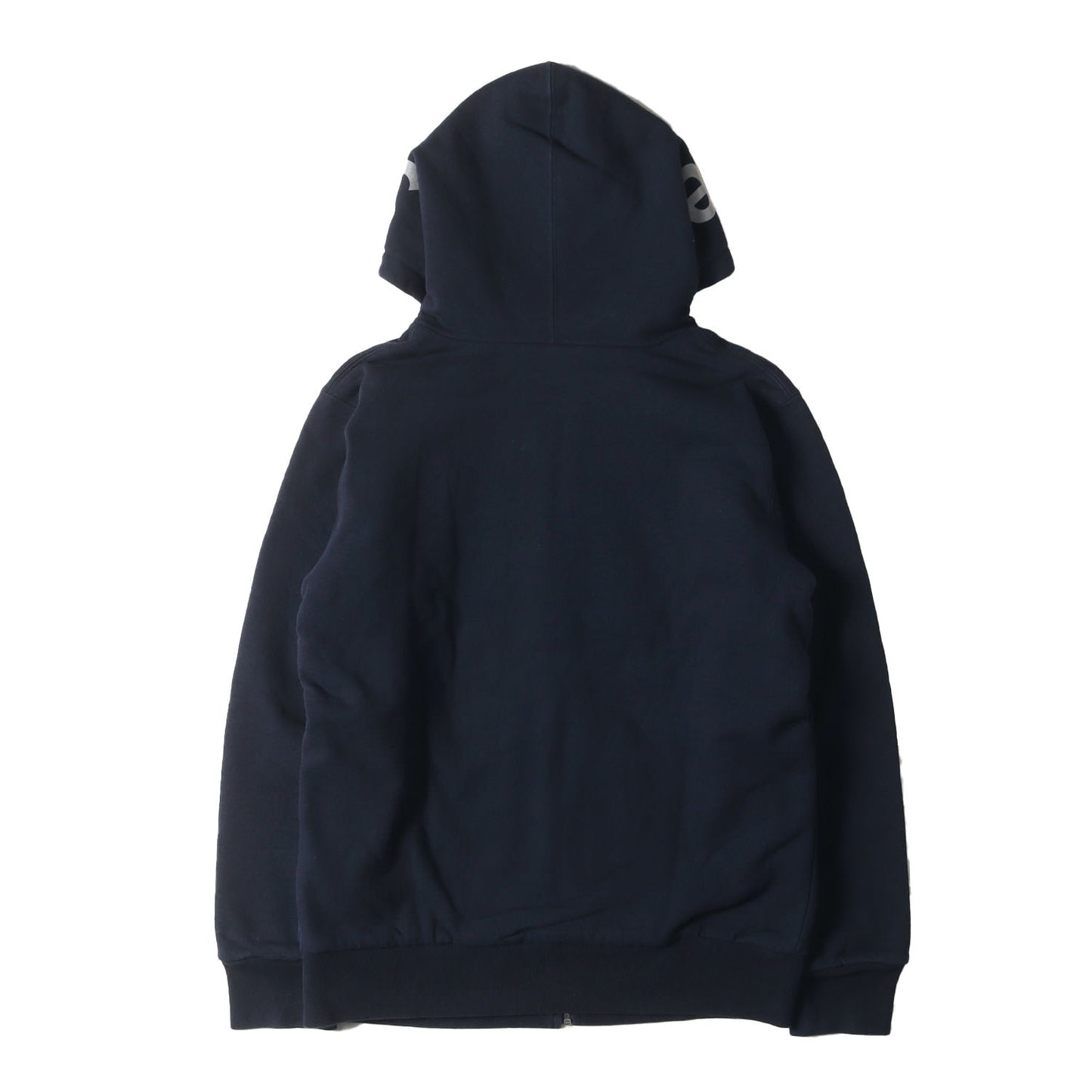 フードロゴ サーマル付き ジップ スウェット パーカー(3M Reflective Logo Thermal Zip Up)