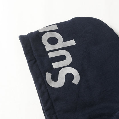 フードロゴ サーマル付き ジップ スウェット パーカー(3M Reflective Logo Thermal Zip Up)