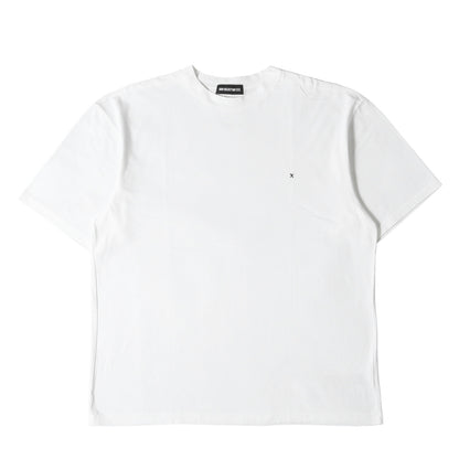 ワンポイト刺繍 クルーネック Tシャツ
