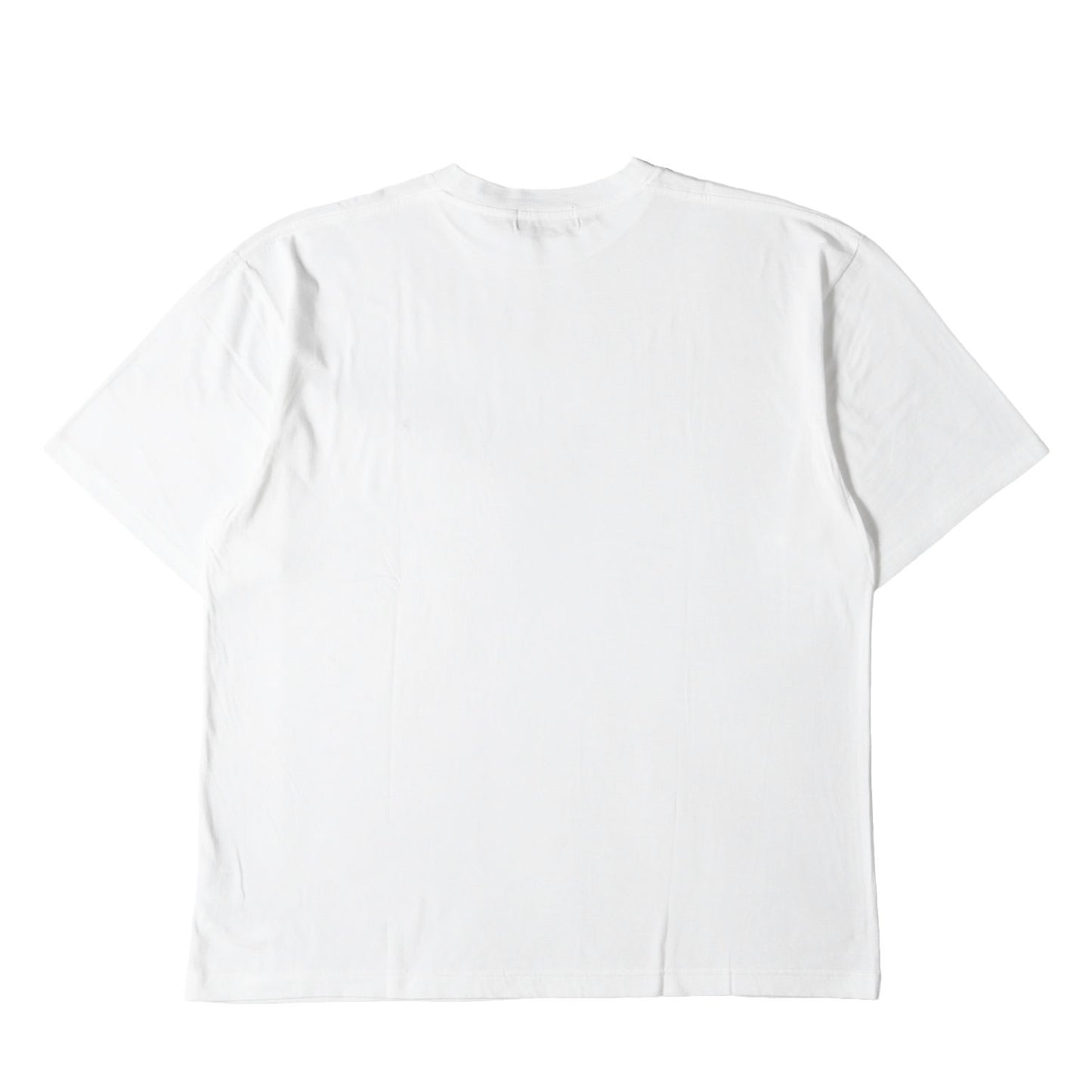 ワンポイト刺繍 クルーネック Tシャツ