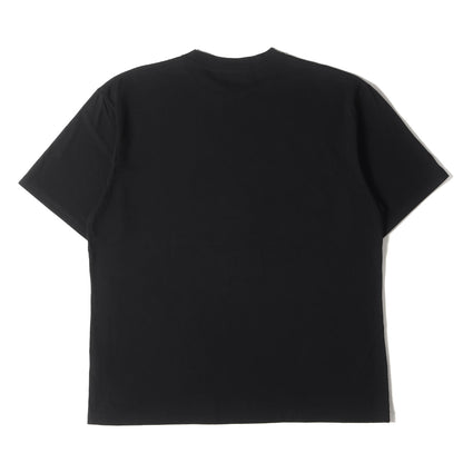 ワンポイト刺繍 クルーネック Tシャツ