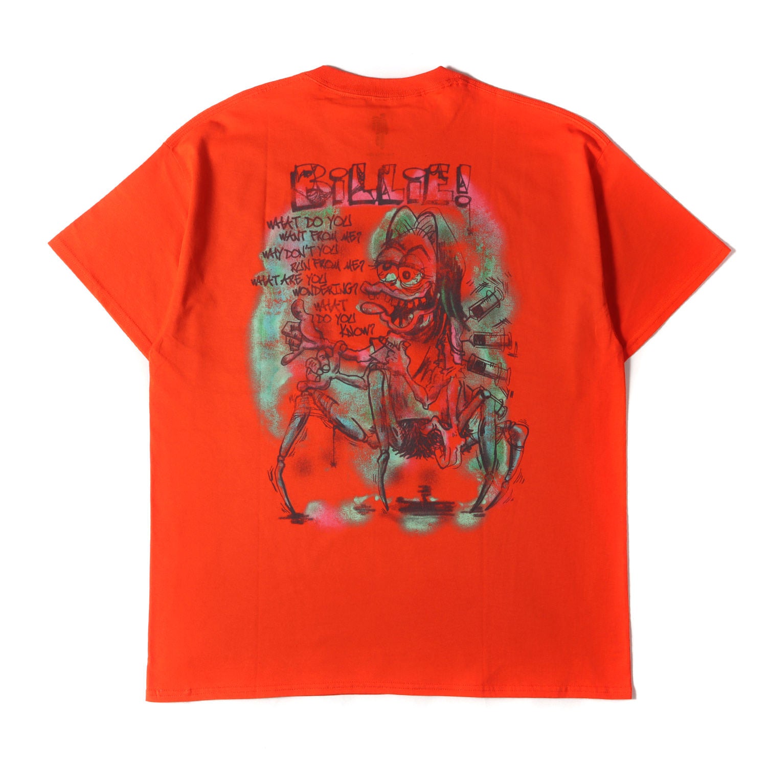 Billie Eilish　gameＴシャツ　Ｌサイズ　新品未着用 新品未使用 ビリーアイリッシュ Billy Eilish GAME T XXL - メルカリ