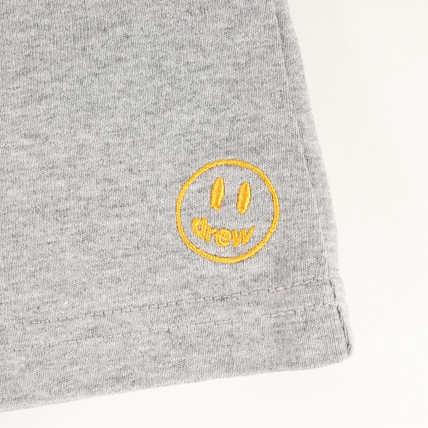 ワンポイント刺繍 クルーネック Tシャツ