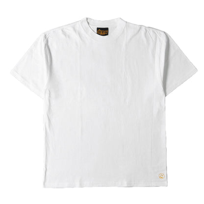 ワンポイント刺繍 クルーネック Tシャツ