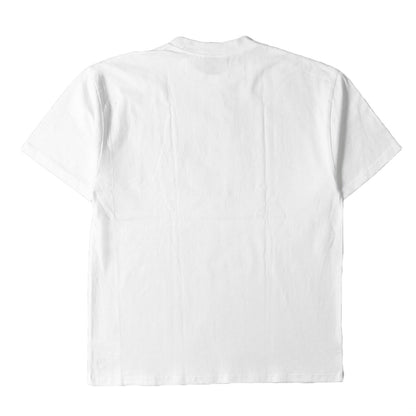 ワンポイント刺繍 クルーネック Tシャツ