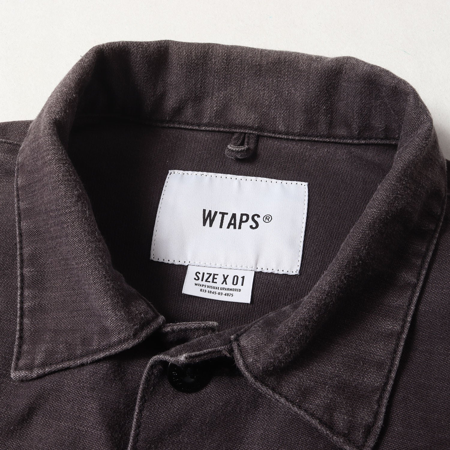 WTAPS (ダブルタップス) 20AW コットンサテン ミリタリーシャツ(BUDS 