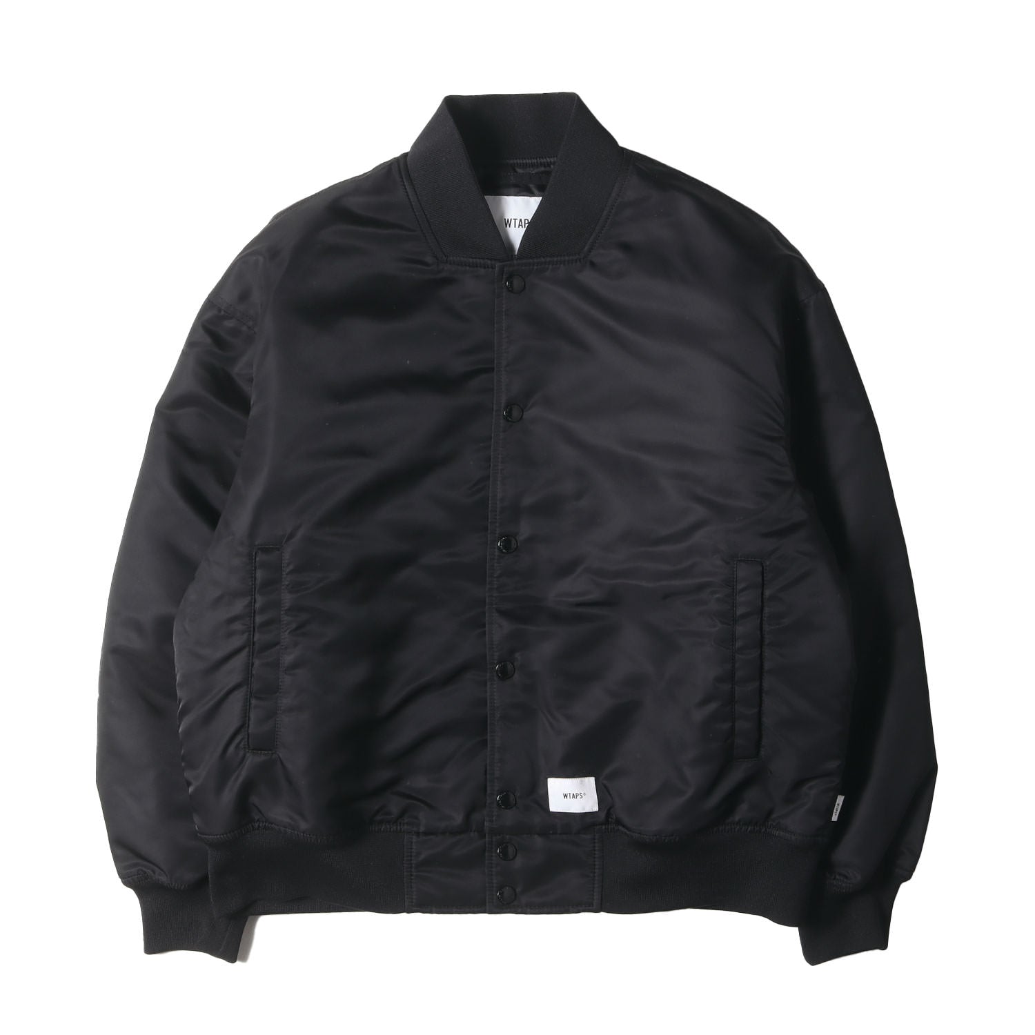 WTAPS (ダブルタップス) 21AW クロスボーン チームジャケット サテンスタジャン(TEAM JACKET) - ブランド古着の通販・買取 |  BEEGLE by Boo-Bee