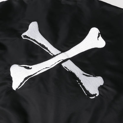 21AW クロスボーン チームジャケット サテンスタジャン(TEAM JACKET)