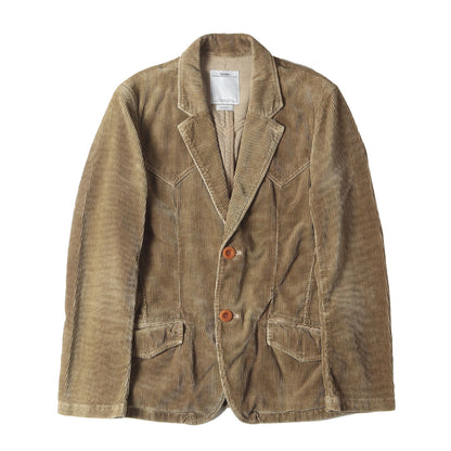 visvim (ビズビム) コーデュロイ ブレザー / テーラードジャケット 