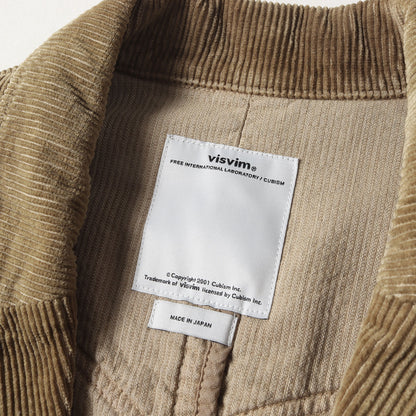 visvim (ビズビム) コーデュロイ ブレザー / テーラードジャケット 