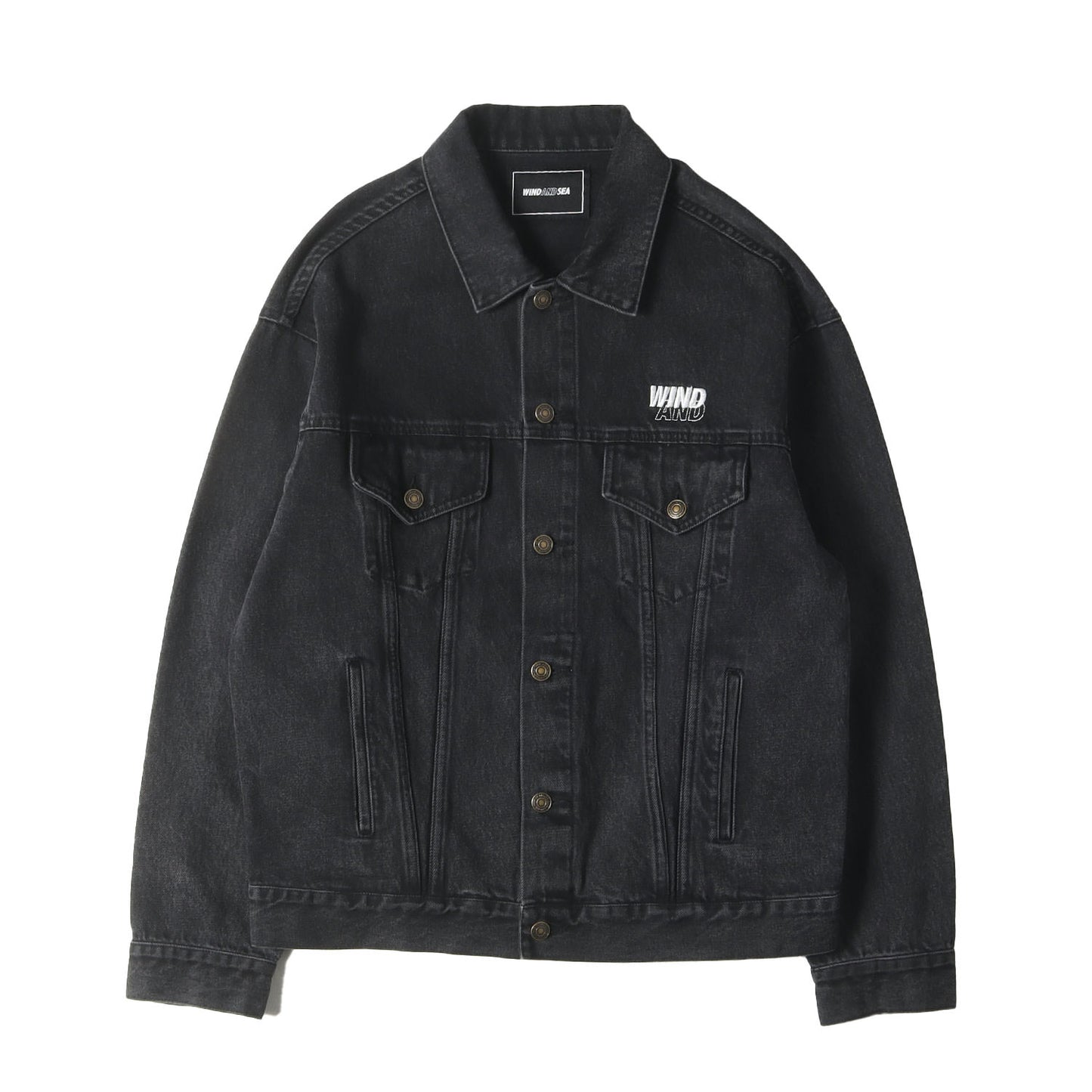 24SS バックロゴ 3rdタイプ デニムジャケット(Sea Denim Jacket)