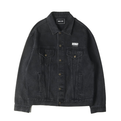 24SS バックロゴ 3rdタイプ デニムジャケット(Sea Denim Jacket)